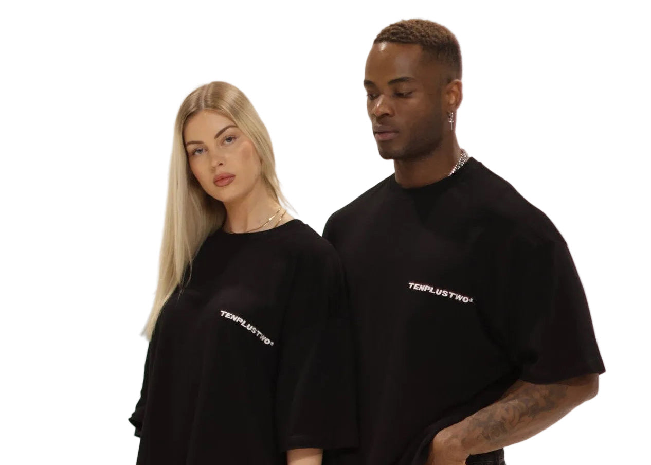 Oversized Black Tee