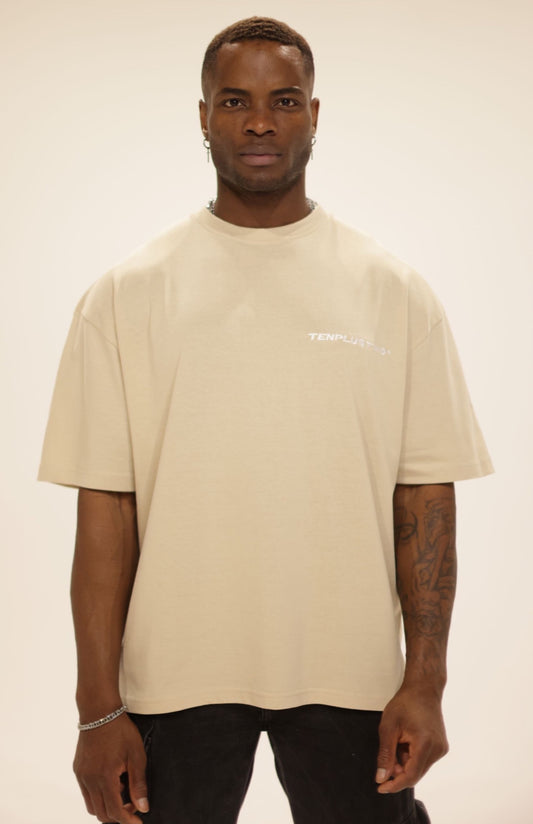 Oversized Creme Tee